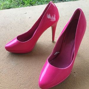 Pink Patent Pumps
